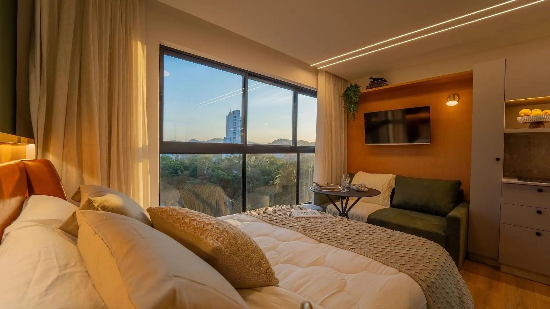公寓 Edificio Up - Loft Proximo A Vila Germanica E Furb Com Vaga. 布卢梅瑙