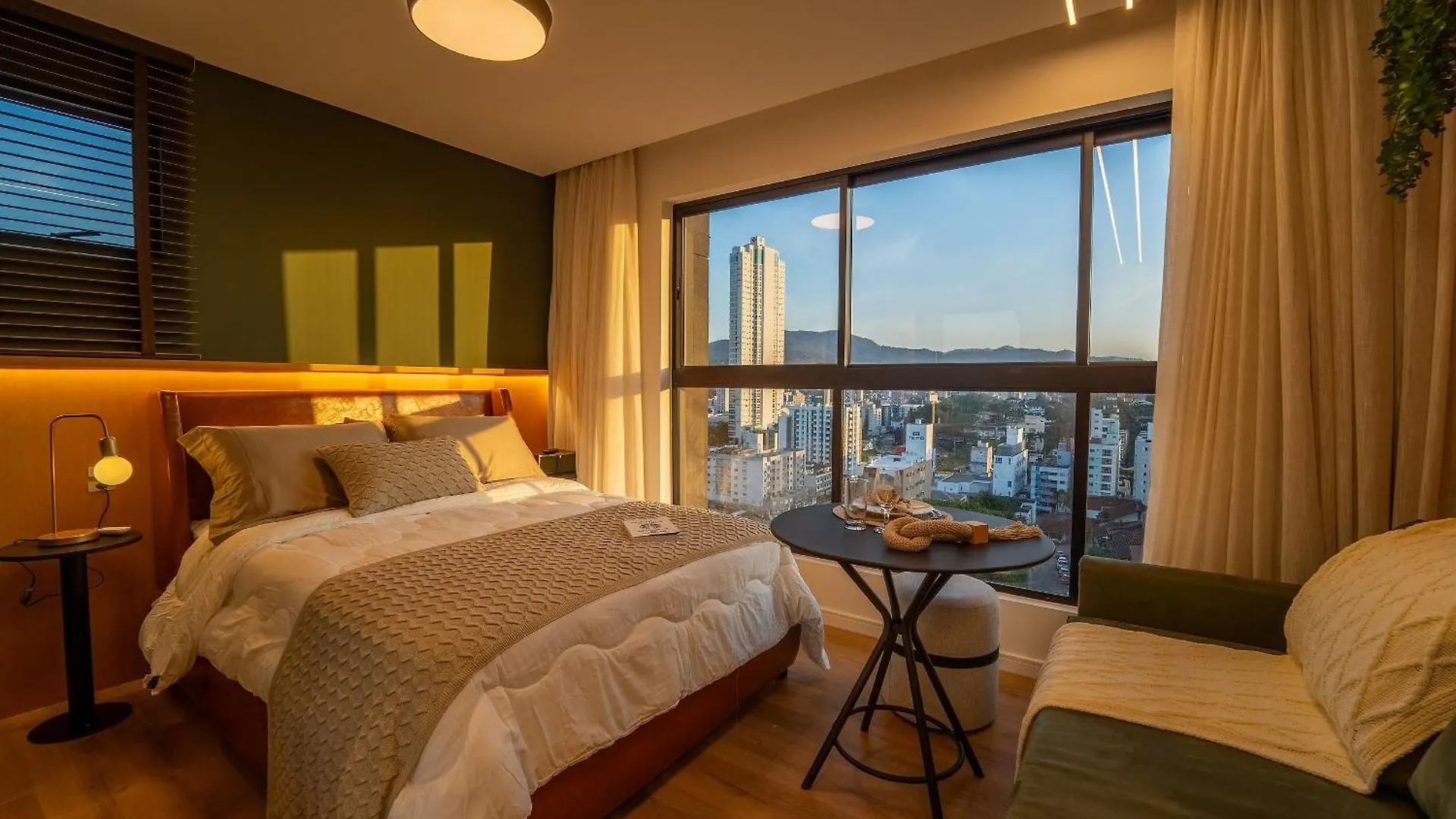 公寓 Edificio Up - Loft Proximo A Vila Germanica E Furb Com Vaga. 布卢梅瑙