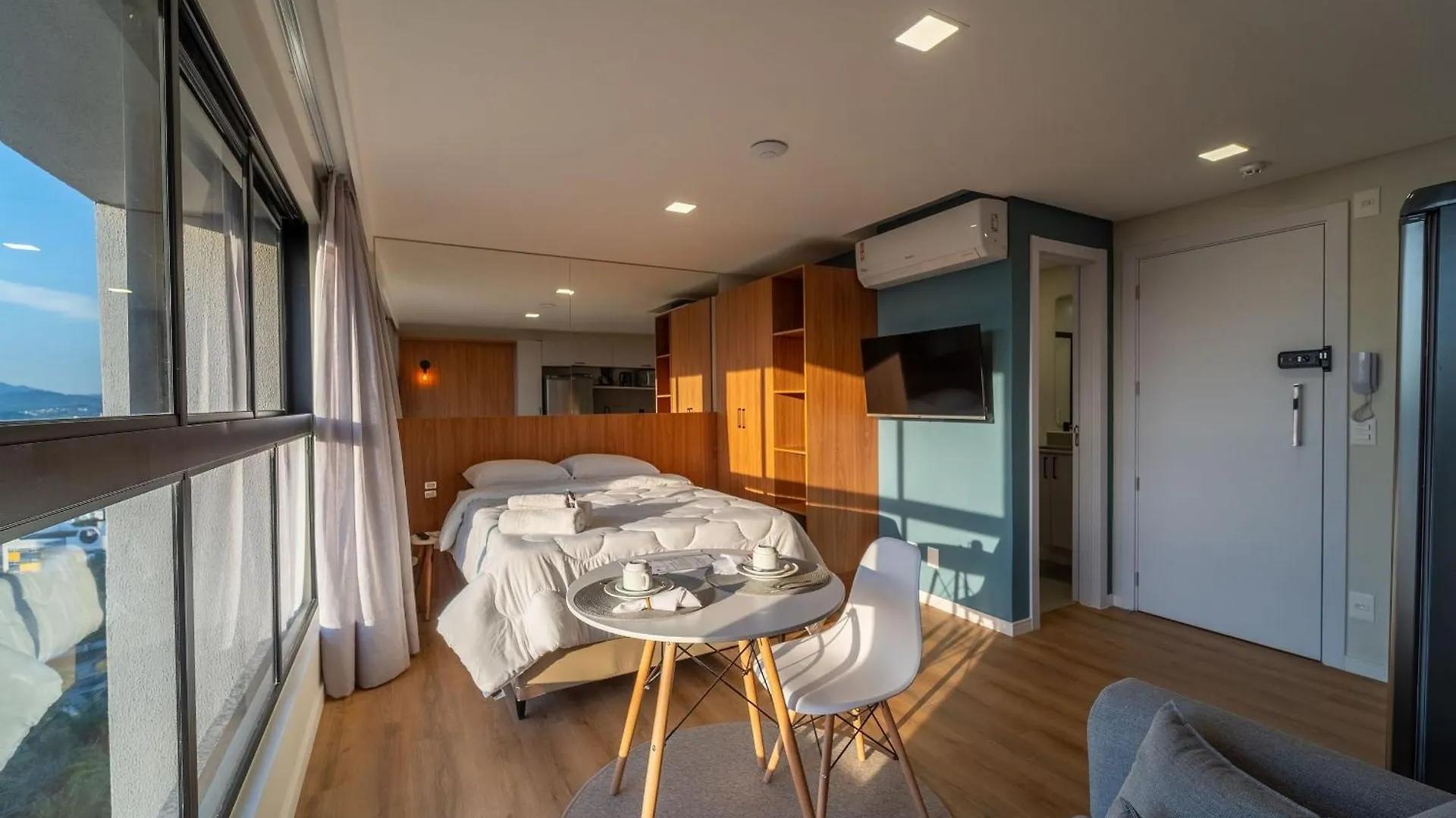 Edificio Up - Loft Proximo A Vila Germanica E Furb Com Vaga. 布卢梅瑙 巴西